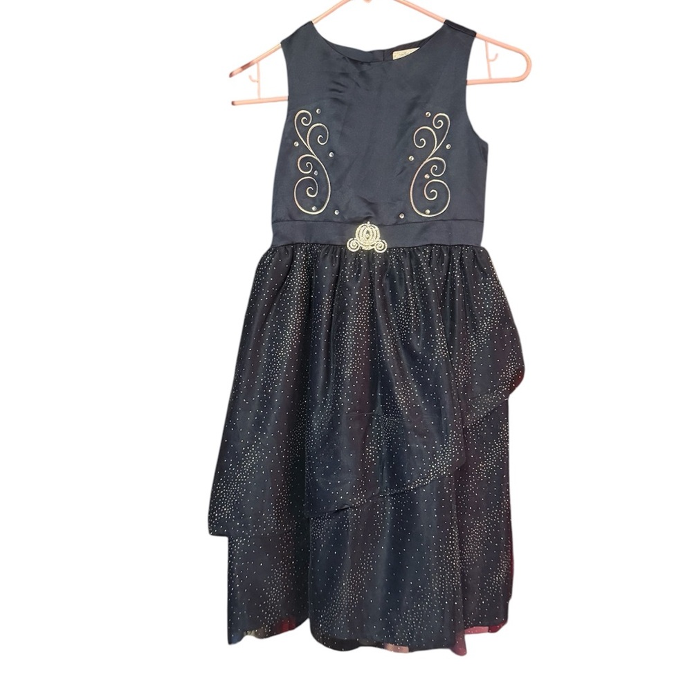 Elegant DISNEY Navy Blue CINDERELLA Dress!